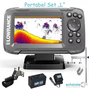 Lowrance Hook2 4x GPS Bullet Portabel Set "L" Echolot Fischfinder - Bild 1 von 1