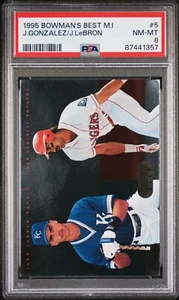 1995 BOWMAN'S BEST #5 MIRROR IMAGE PSA 8 NM-MINT CARLOS BELTRAN UER RC ROOKIE - Picture 1 of 2