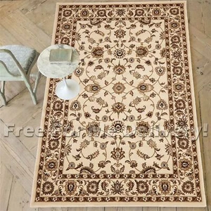 ROSA TRADITIONAL CREAM IVORY CLASSIC FLOOR RUG (M) 160x230cm **FREE DELIVERY** - Picture 1 of 3