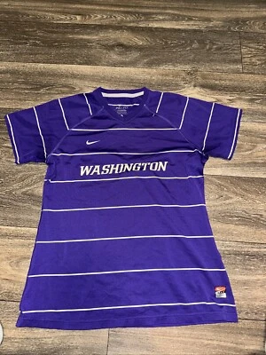 Nike Dri Fit Washington Huskies Soccer Jersey Women’s Medium Purple #KK - Image 1 of 4