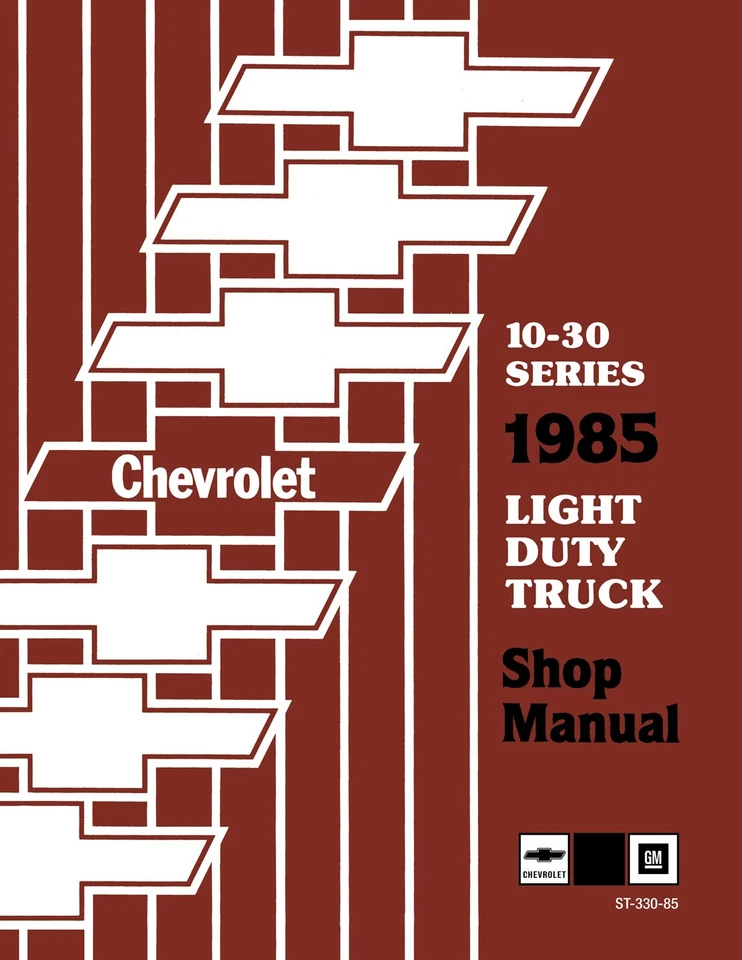 1985 Chevy LD Truck 10-30 Series Shop Manual - Image 1 of 4