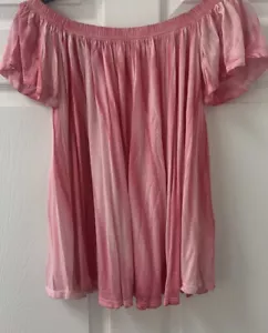 Maronie Anthropologie off shoulder tie dye top - Picture 1 of 6