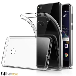 COVER PER HUAWEI P8 LITE 2017 ULTRA SLIM 0.3 MM CUSTODIA TRASPARENTE SOFT POSTA1 - Foto 1 di 1