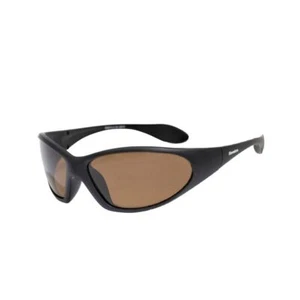 Snowbee Classic Sports Sunglasses - Matt Black / Amber - Picture 1 of 2