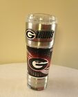 Brand NEW Licensed Georgia Bulldogs Tumbler Hot Cold DRINKWARE Stainless Steel