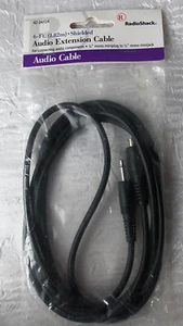 6 ft 3.5mm 1/8 Audio Extention Cable 42-2472A NEW - Picture 1 of 4