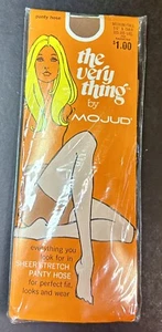 Vintage Mojud The Very Thing Nude Pantyhose Medium Tall Harmony Lingerie Hose - Picture 1 of 2
