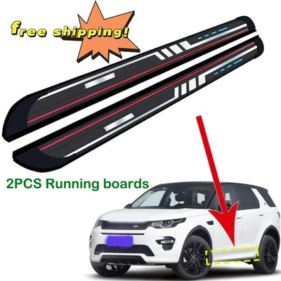 Tabla de correr apta para Land Rover Discovery Sport 2015-2023 Side Step Nerf Bar Foto 1 de 4