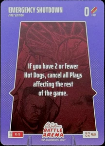 2026 Bo Jackson Battle Arena Emergency Shutdown SP Play #PL-19 Griffey Edition - Picture 1 of 1