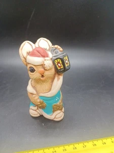 FIGURA DE MADERA DE PIEDRA DE Pascua Simon CONEJO CONEJITO MERSIDE INGLATERRA DE COLECCIÓN - Imagen 1 de 9