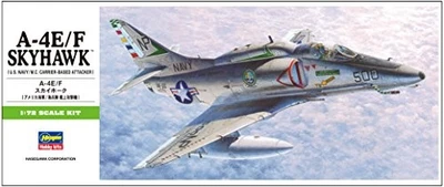 Hasegawa 1/72 US Navy A-4E/F Skyhawk Plastic Model B9 JAPAN b22102310 - Immagine 1 di 4