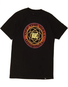 Camiseta Top VANS Para Hombre Gráfica Mediana Negra Algodón DK16 - Imagen 1 de 3