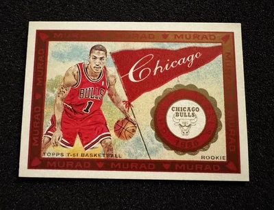 Derrick Rose 2008-09 Topps Murad ROOKIE RC No. 171 Talla Completa D ROSE Bulls Legend Foto 1 de 2