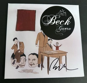 BECK signed Vinyl LP Guero Album Original Autogramm Interscope 00602557034912 - Bild 1 von 3