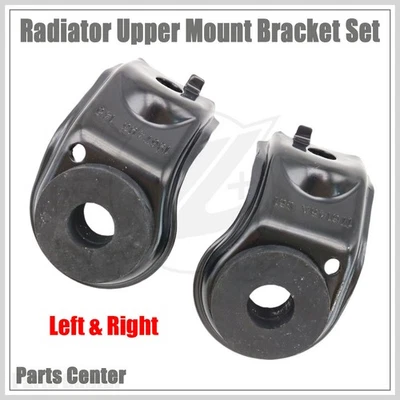 Soporte de montaje de radiador superior izquierdo lado derecho para Honda Civic 2016-2021 Foto 1 de 4