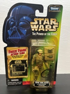 1997 Kenner Star Wars, The Power of the Force, Freeze Endor Rebel Soldier W10 - Bild 1 von 5