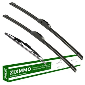 21"+21" windshield wiper blades with 10" Rear Wiper Blades Set Replacement fo... - Picture 1 of 6