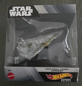 Hot Wheels Star Wars Raumschiffe Select Grand Admiral Thrawn’s Chimaera 33 NEU Rarität - Bild 1 von 2