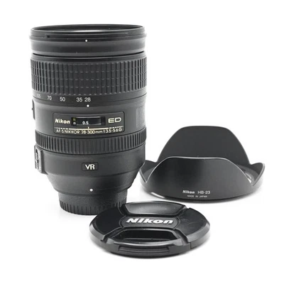Nikon Nikkor AF-S 28-300mm f3.5-5.6 G VR ED IF Lens AFS #680 - Image 1 of 4