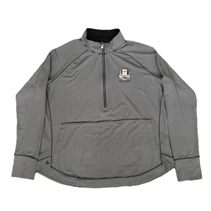 Ryder Cup 2023 Marco Simone Rome Italy 1/4 Zip Pullover Shirt Golf Women’s 2XL - Picture 1 of 12