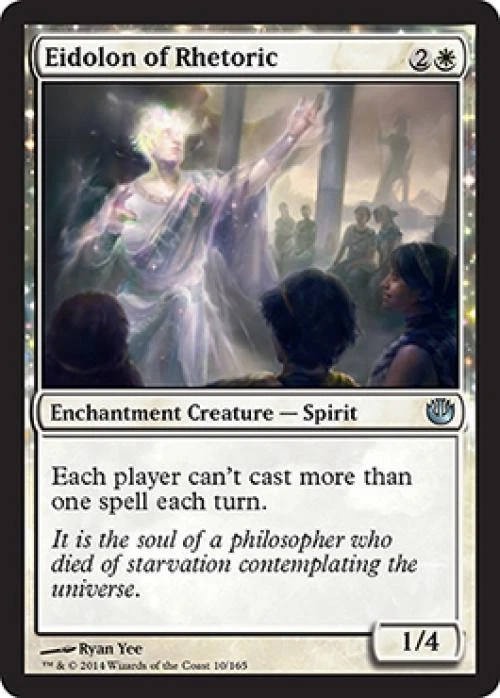 Eidolon of Rhetoric -Foil Heavy Play MTG Journey into Nyx - Image 1 of 1