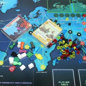 Pandemic Crisis: Juego de Mesa Cooperativo - Juego de Cartas Estrategia Fiesta Familiar - Imagen 1 de 5