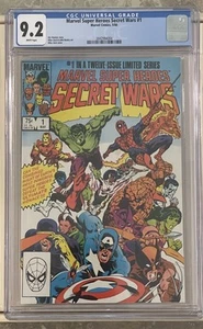 MARVEL SUPER HEROES SECRET WARS #1 CGC 9.2 NM / 1ST BEYONDER / MARVEL COMIC - Bild 1 von 8