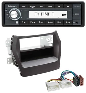 Continental USB MP3 AUX 1DIN Autoradio für Hyundai Santa Fe (ab 2012) - Bild 1 von 9