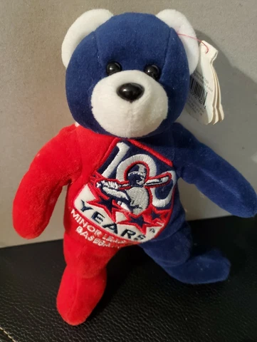 Team Beans Minor League Baseball 100 years Bear Authentic Collectible Cover