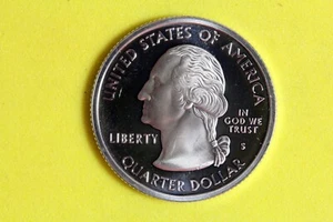 ESTATE FIND 2006 - PROOF NORTH DAKOTA Washington Quarter!! #N03583 - Picture 1 of 2