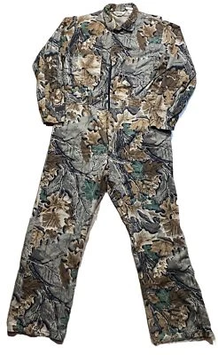 复古墙面迷彩工作服男式大号工作服围兜狩猎迷彩 80 年代 90 年代 — 第 1/4 张图片