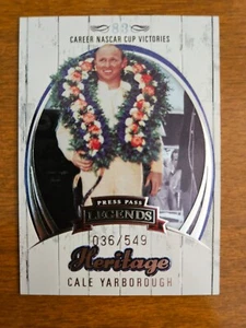 2006 Press Pass Legends Heritage Cale Yarborough Numbered 036/549 Card #HE 5/15 - Picture 1 of 1