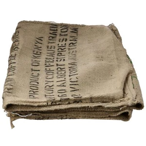 HESSIAN SACK FOR COMPOSTING / WORM FARM – PACK OF 5 - Picture 1 of 3