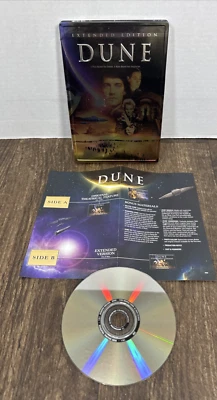 Dune 1984 (DVD) Steelbook David Lynch Extended Edition Version w/ Insert Foto 1 de 4