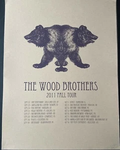 Wood Brothers: Fall Tour I, 2011 Poster, Signed by Jay Shaw (Iron Jaiden) AP - Picture 1 of 1