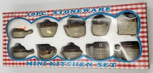 Mini Juego de Cocina de Gres de 10 Piezas Summco Toys - Nuevo - Imagen 1 de 13