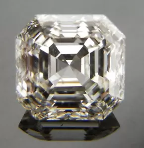 2.41 Ct 8*8 Mm Vvs1 Near White Color Asscher Loose Moissanite Diamond For Rings - Picture 1 of 1