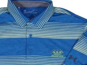 NEW Under Armour desert mountain club golf playoff large polo shirt performance - Picture 1 of 14