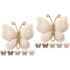  12 pcs Butterfly Clips Girls Hair Barrettes Hair Styling Clips Butterfly Hair