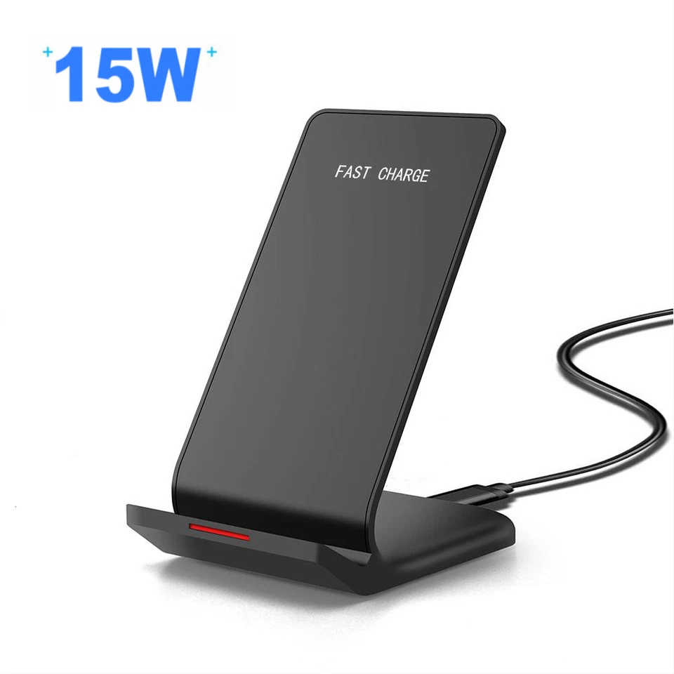 Base de carga rápida inalámbrica de 30 W/15 W para Galaxy S25+ iPhone 16 15 X Foto 1 de 4