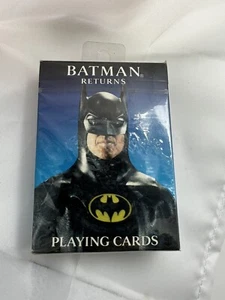 1992 Batman Returns " New " Sealed Deck of Playing Cards, "296" - Picture 1 of 7