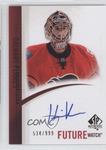 2010-11 SP Authentic Future Watch /999 Henrik Karlsson #299 Rookie Auto RC
