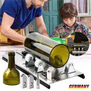 Profi Glasschneider für Flaschen Edelstahl Flaschenschneider 5 Verstellbares DIY - Bild 1 von 20