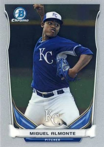 (61) 2014 Bowman Draft Miguel Almonte Rookie LOT ALL CHROME Royals CTP71 - Bild 1 von 1