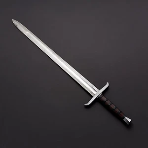 Handmade Scottish Claymore Sword, Medieval Sword, Battle Ready Viking Sword Gift - Picture 1 of 4