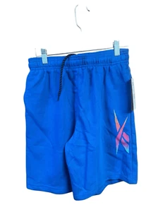 Reebok Boys Shorts Sz L (14-16) Blue NWT - Picture 1 of 5