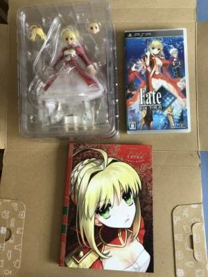 Fate Extra Limited Type Moon Box SONY PSP GAME Figma Nero Figure Visual Works - Image 1 of 4