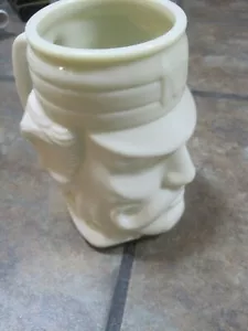 AVON ~ CASEY AT BAT ~ HEAD MUG / STEIN ~ IVORY COLOR ~ 5.75 INCHES ~ EUC - Picture 1 of 5