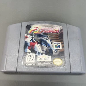 F1 Pole Position 64 Nintendo 64 N64 Video Game Racing Formula 1 B - Picture 1 of 4