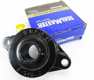 Sealmaster MSFT-20T Gold Line 2 Bolt Ball Bearing 1 1/4" Bore (No Lock Ring) NIB - Picture 1 of 6
